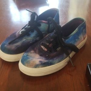 Vans galaxy shoes